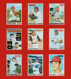 1970 Topps Baseball Cards Custom Made Album Binder Inserts 3 Sizes - 3547