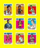 1971 Topps Basketball Cards Custom Made Album Binder 3 Sizes - 3556