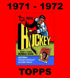 1971 Topps Hockey Cards Custom Made Album Binder Inserts 3 Sizes - 3561