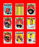 1971 Topps Hockey Cards Custom Made Album Binder 3 Sizes - 3560