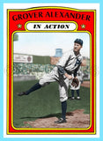 Grover Cleveland Alexander In Action 1972 Topps Custom Card - 4730