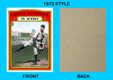 Grover Cleveland Alexander In Action 1972 Topps Custom Card - 4730
