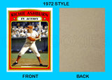 Richie Ashburn In Action 1972 Topps Custom Card - 4731