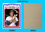 Rod Carew ROY 1972 Topps Custom Card - 4734