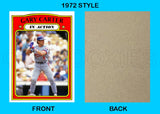 Gary Carter In Action 1972 Topps Custom Card - 4735