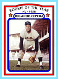 Orlando Cepeda ROY 1972 Topps Custom Card - 4736