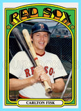 Carlton Fisk 1972 Topps Custom Card - 4740