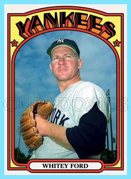 Whitey Ford 1972 Topps Custom Card - 4742