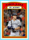 Aaron Judge In Action 1972 Topps Custom Card - 4749
