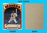 Mickey Mantle 1972 Topps Custom Card - 4752