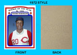 Frank Robinson ROY 1972 Topps Custom Card - 4762