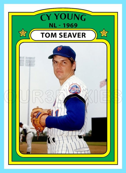 Tom Seaver Cy Young 1972 Topps Custom Card - 4766