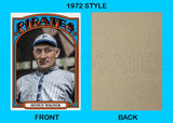 Honus Wagner 1972 Topps Custom Card - 4768