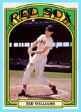 Ted Williams 1972 Topps Custom Card - 4769