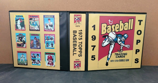 1979 Topps Baseball Cards Custom Made Album Binder Inserts 3 Sizes - 3 OUR3DOXIES 1979 Topps Baseball Cards Custom Made Album Binder Inserts 3 Sizes - 3 OUR3DOXIES