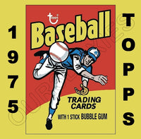 1975 Topps Baseball Cards Custom Made Album Binder 3 Sizes - 3574