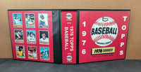 1976 Topps Baseball Cards Custom Made Album Binder 3 Sizes - 3576