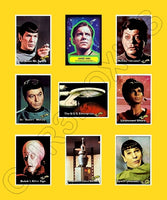 1976 Topps Star Trek Cards Custom Made Album Binder 3 Sizes - 3578