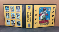 1979 Topps Baseball Cards Custom Made Album Binder Inserts 3 Sizes - 3587