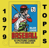 1979 Topps Baseball Cards Custom Made Album Binder Inserts 3 Sizes - 3587