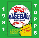1981 Topps Baseball Cards Custom Made Album Binder 3 Sizes - 3594