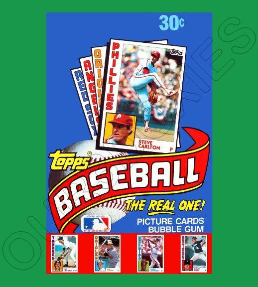 1984 Topps Baseball Cards Custom Made Album Binder Inserts 3 Sizes - 3 OUR3DOXIES 1984 Topps Baseball Cards Custom Made Album Binder Inserts 3 Sizes - 3 OUR3DOXIES