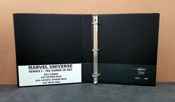 marvel card binder I found my collection (3-ring binders) of Marvel cards from 92-95, complete with full page/9-card sets like this one. : r/Marvel