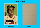 Hank Aaron 1951 Bowman Custom Card - 4007