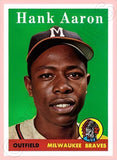 Hank Aaron 1958 Topps Reproduction Card - 4109