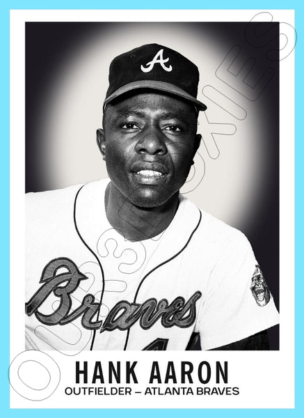 Hank Aaron 1960 Leaf Custom Card - 4408