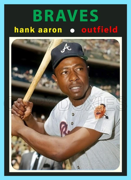 Hank Aaron 1971 Topps Custom Card - 4586