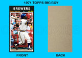Hank Aaron 1971 Topps Tall Boy Custom Card - 4653
