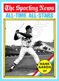 Hank Aaron 1976 Topps AS Custom Card - 4846
