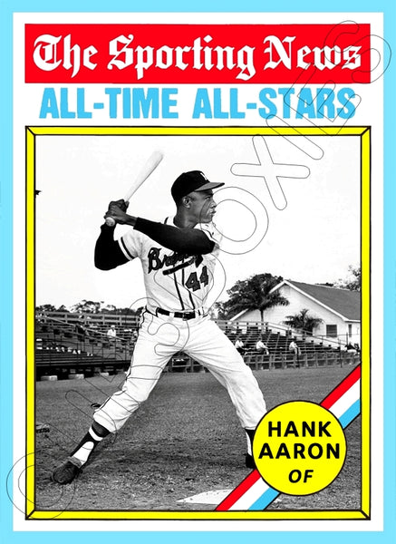 Hank Aaron 1976 Topps AS Custom Card - 4846