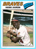 Hank Aaron 1977 Topps Custom Card - 4875