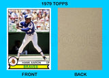 Hank Aaron 1979 Topps Custom Card - 4911