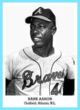 Hank Aaron 1947 Tip Top Bread Custom Card - 3807