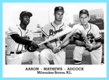 Aaron Mathews Adcock 1947 Tip Top Bread Custom Card - 3808