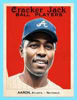 Hank Aaron 1914 Cracker Jack Custom Card - 3648