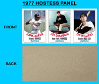 Dimaggio Aaron Williams 1977 Hostess Panel #1 Custom Card - 4726