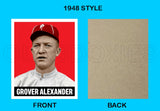 Grover Cleveland Alexander 1948 Leaf Custom Card - 3881