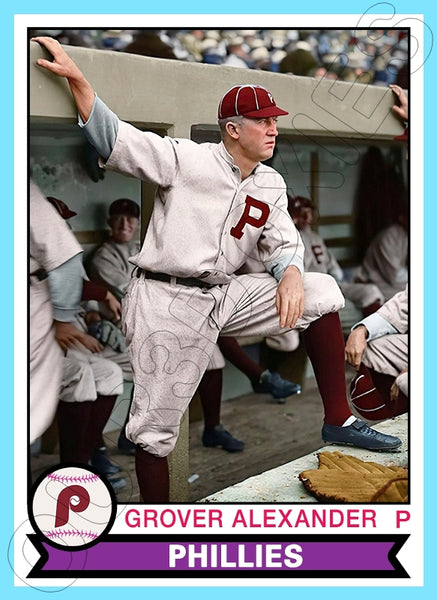 Griver Cleveland Alexander 1979 Topps Custom Card - 4912