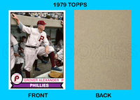 Griver Cleveland Alexander 1979 Topps Custom Card - 4912