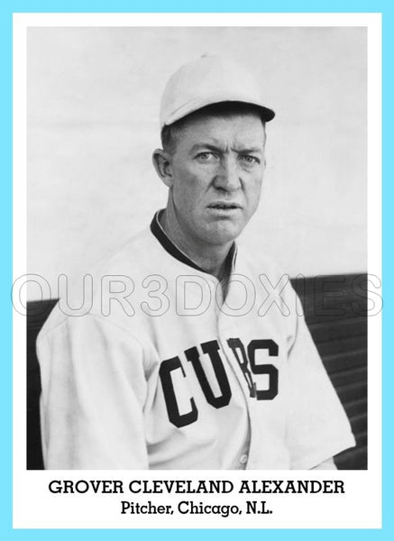 Grover Cleveland Alexander 1947 Tip Top Bread Custom Card - 3809