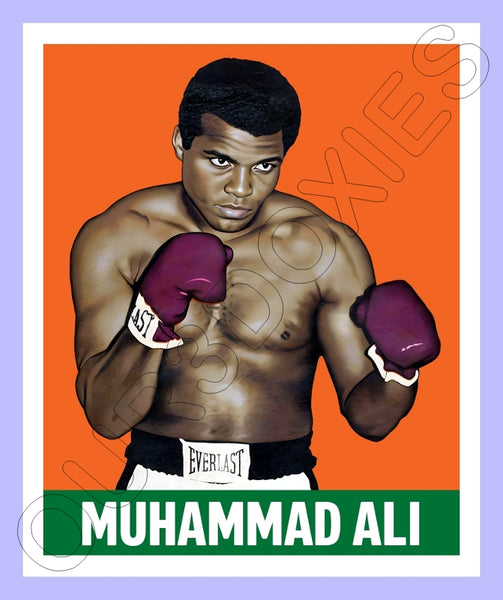 Muhammed Ali 1948 Leaf Custom Card - 3882