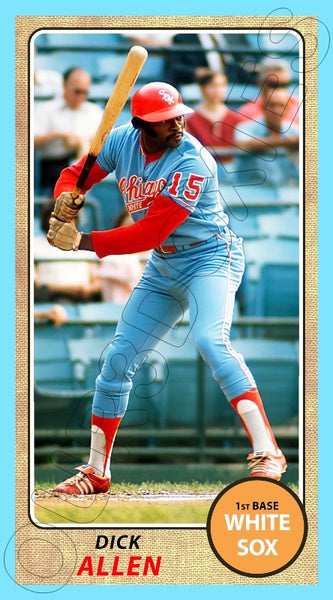 Dick Allen 1968 Topps Tall Boy Custom Card - 4640