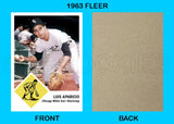 Luis Aparicio 1963 Fleer Custom Card - 4308