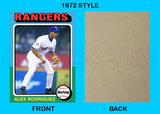 Alex Rodriguez 1975 Topps Custom Card - 4830