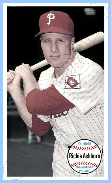 Richie Ashburn 1964 Topps Giants Custom Card - 4686