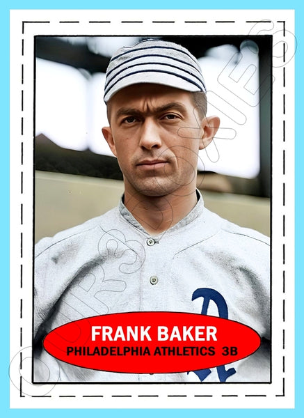 Frank Baker 1971 Bazooka Custom Card - 4660